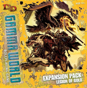Legion of Gold: (fair condition) Expansion Pack Gamma World D&D