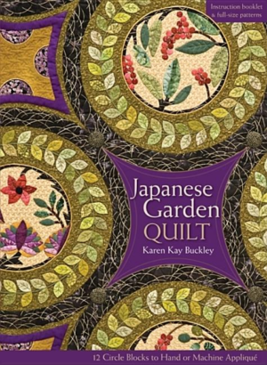 Japanese Garden Quilt : 12 Circle Blocks to Hand or Machine Appliq