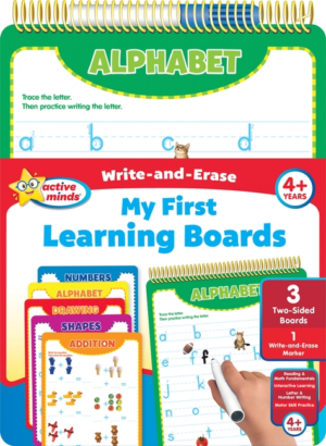 Write-And-Erase My First Learning Boards