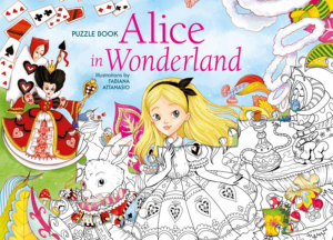 Alice in Wonderland Jigsaw Puzzle Book