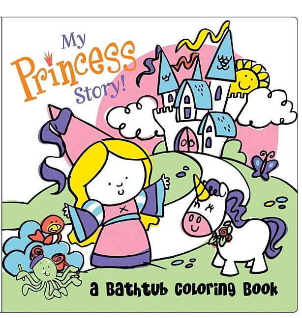 My Princess Story! (Damaged Packaging) A water friendly coloring b