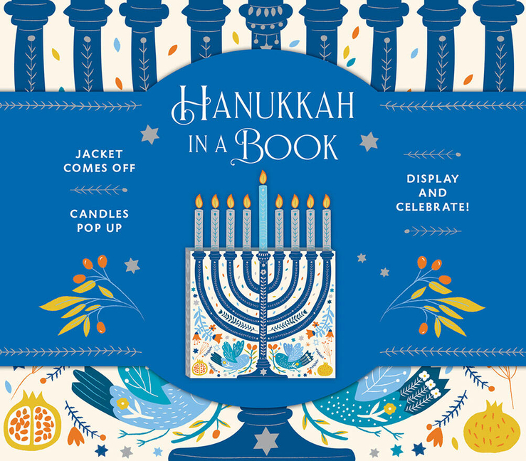 Hanukkah in a Book (Uplifting Editions): Jacket Comes Off. Candles