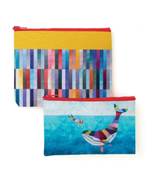 Whale and I Eco Pouch Set