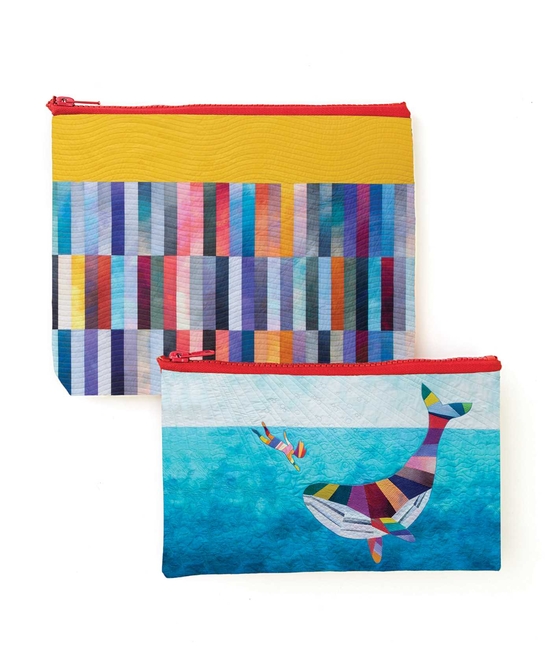 Whale and I Eco Pouch Set
