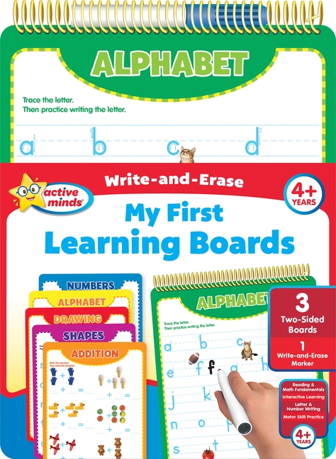 Write-And-Erase My First Learning Boards