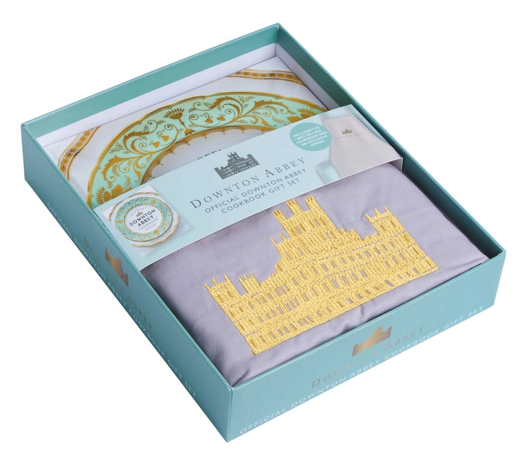 Official Downton Abbey Cookbook Gift Set (Book and Apron)
