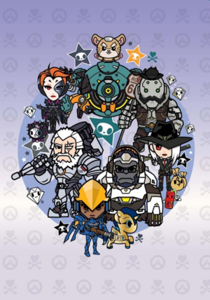 Overwatch Tokidoki X Series 3 Notebook: Heroes Theme