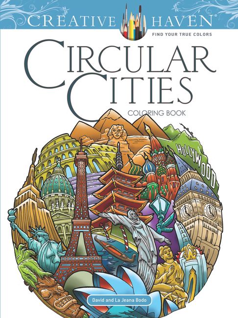 Circular Cities Coloring Book:Creative Haven