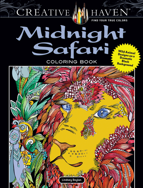 Midnight Safari Coloring Book: Creative Haven