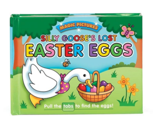 Silly Goose's Lost Easter Eggs (Pull the tabs to find the eggs)