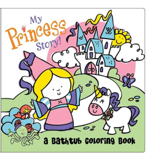 My Princess Story! (Damaged Packaging) A water friendly coloring b