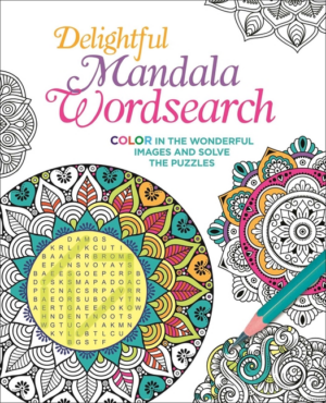 Delightful Mandala Wordsearch: Color in the Wonderful Images and S