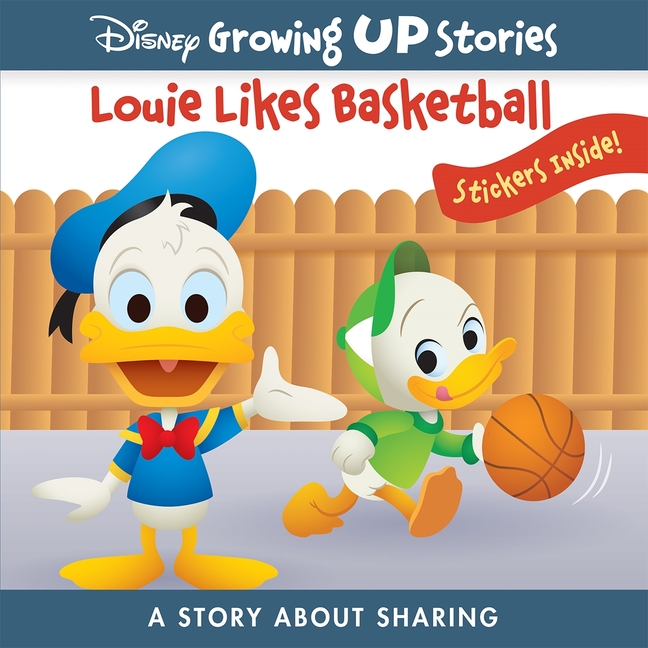 Louie Likes Basketball a Story about Sharing: Disney Growing Up St