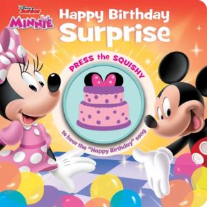 Disney Junior Minnie: Happy Birthday Surprise Sound Book [With Bat
