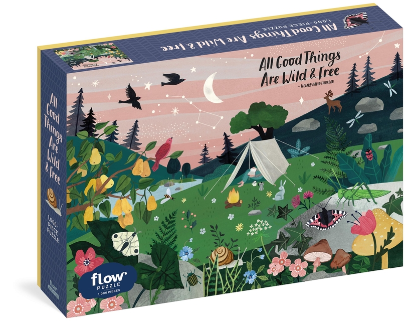 All Good Things Are Wild and Free 1,000-Piece Jigsaw Puzzle (Flow)