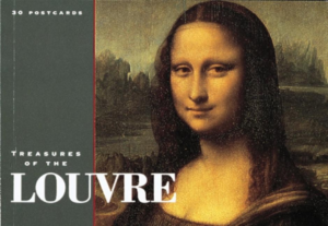 Treasures of the Louvre Post Card Book (30 Ea)