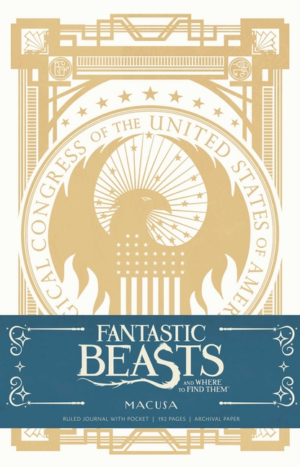 Fantastic Beasts and Where to Find Them Macusa Hardcover Ruled Jou