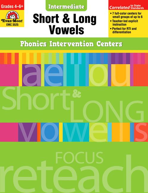 Short and Long Vowels, Grades 4-6+