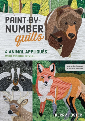 Paint-By-Number Quilts: 4 Animal Appliqués with Vintage Style