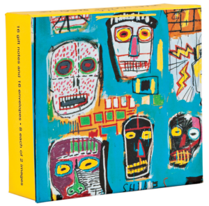 Mini FlipTop Notecard Box: Jean-Michel Basquiat Mini Notecards, 16