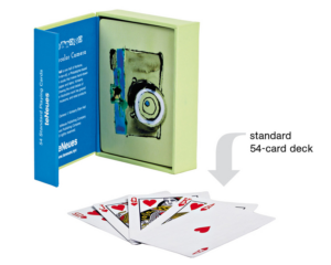 Playing Cards: Watercolor Camera, 54 Cards, Embossed Full Color, B