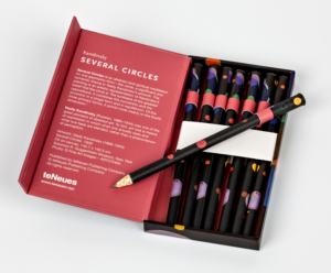 8-Pen Set: Wassily Kandinsky, Several Circles, 8 Ballpoint Pens