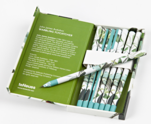 8-Pen Set: Warbling Flycatcher James Audubon, 8 Ballpoint Pens, Un
