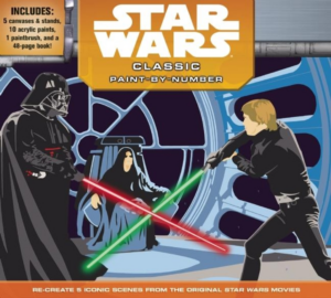 Star Wars Classic Paint-by-Number : Re-Create 5 Iconic Scenes from