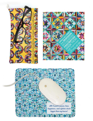 Bonnie K. Hunter's Quilter's Tech Set: Microfiber Mouse Mat, Clean