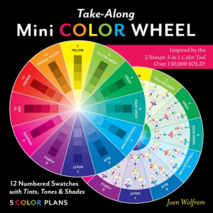 Take-Along Mini Color Wheel: 12 Numbered Colors with Tints, Tones