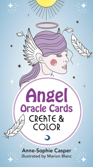 Angel Oracle Cards: Create and Color: 33 Customizable Cards and St
