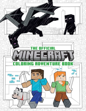 Official Minecraft Coloring Adventures Book: Create, Explore, Colo