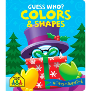Guess Who? Colors  Shapes Board Book - Ages 1 Month+