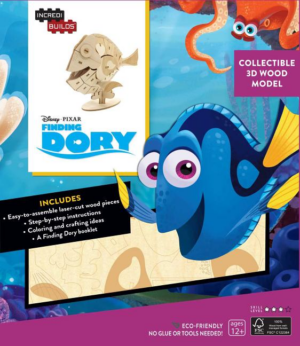 Incredibuilds - Finding Dory : 3d Wood Model