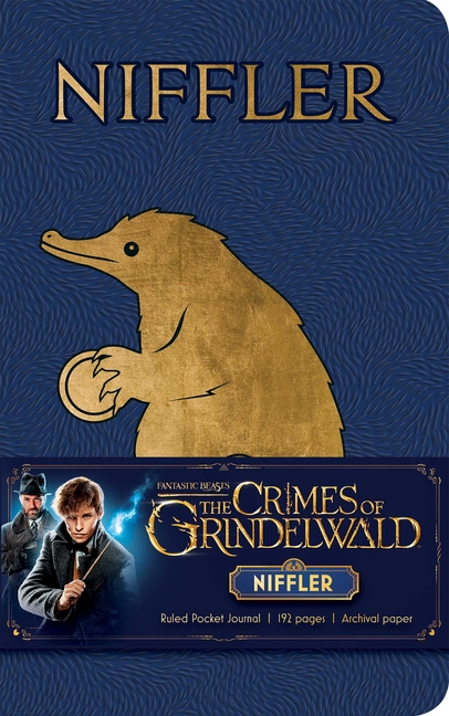 Fantastic Beasts : Niffler Ruled Pocket Journal: the Crimes of Gri