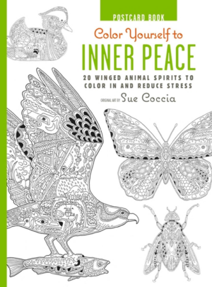 Color Yourself to Inner Peace Postcard Book
