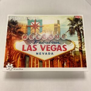 Las Vegas 500 Pc Jigsaw Puzzle