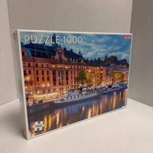 Stockholm Old Town Pier 1000 Pc Jigsaw Puzzle
