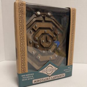 Minotaur's Labyrinth Wood Brainteaser