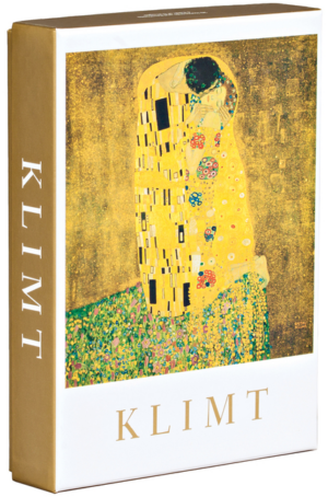 Kiss, Gustav Klimt, 20 Full Color Notecards with Envelopes, Boxed,