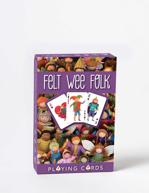 Felt Wee Folk Playing Cards: A Magical Deck of Standard Playing Ca