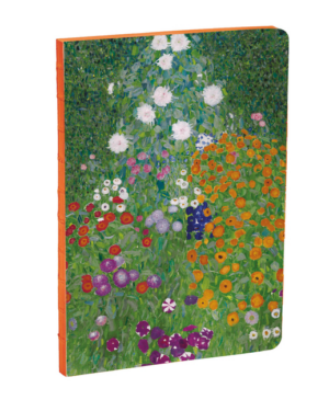Flower Garden by Gustav Klimt A5 Notebook Paperback - 140 Lined Pa
