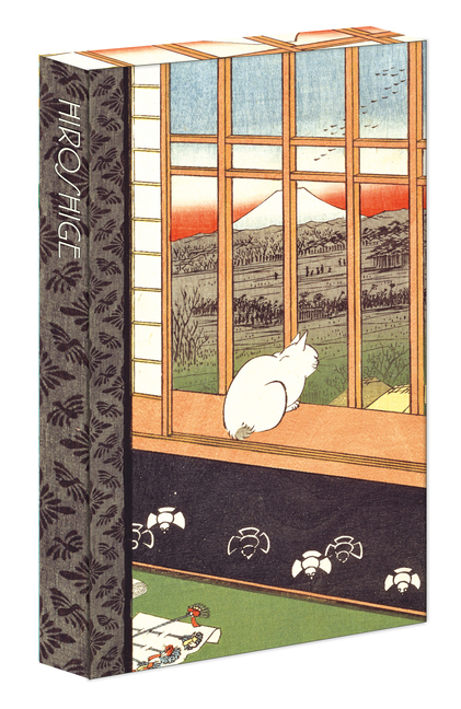 8-Pen Set: Ricefields and Torinomachi Festival by Hiroshige, 8 Bal