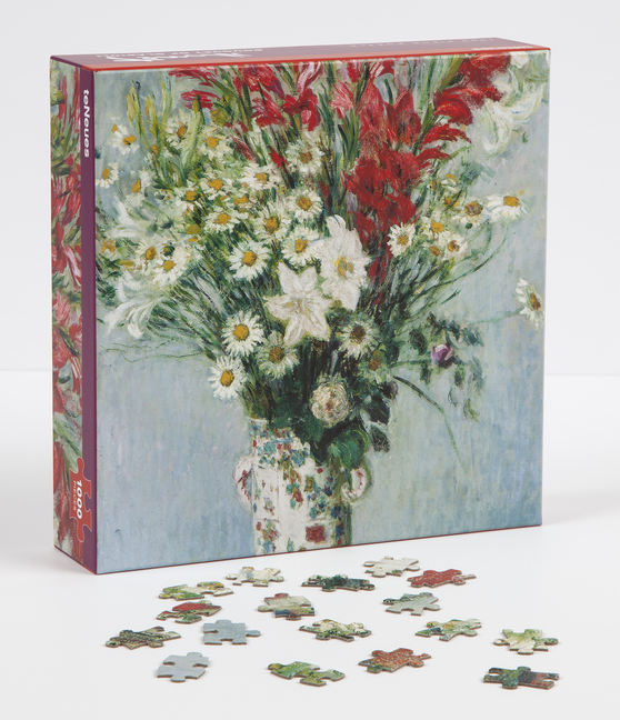 Bouquet of Gladioli by Claude Monet, 1000 PC Jigsaw Puzzle