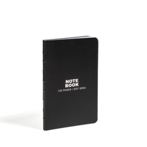 Classic Black: Small Bullet Journal Paperback - 120 Dot-Grid Pages