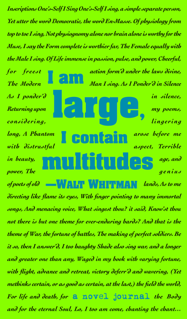 Leaves of Grass (Compact Journal)