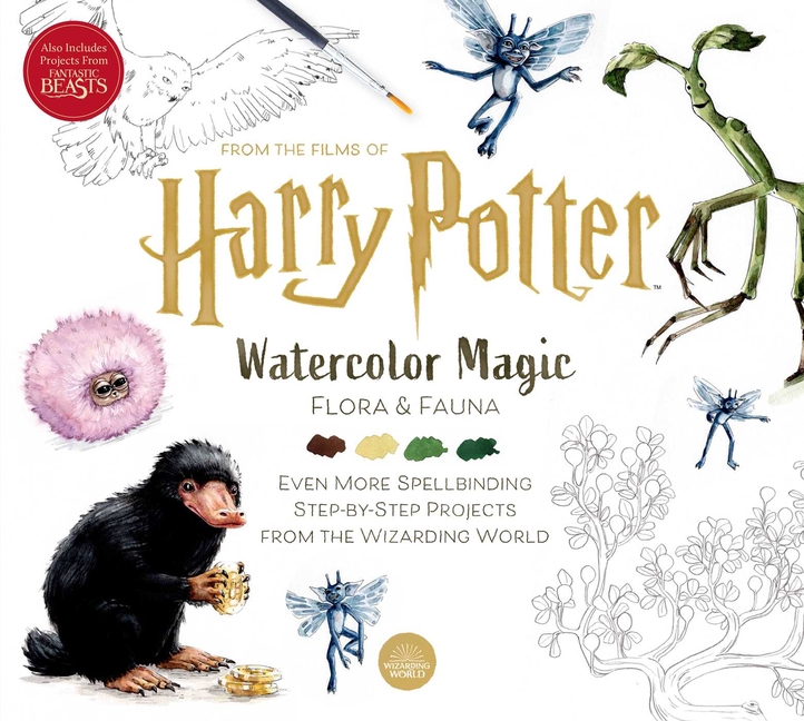 Harry Potter: Watercolor Magic: Flora & Fauna (Fair condition)