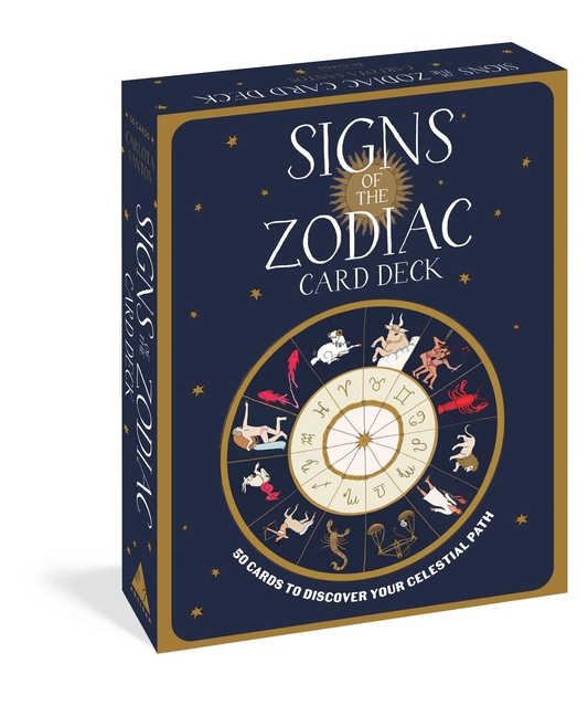 Signs of the Zodiac Card Deck: 50 Cards to Discover Your Celestial