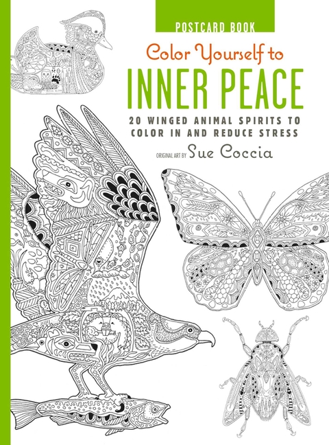 Color Yourself to Inner Peace Postcard Book