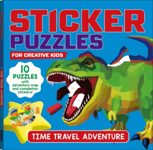Sticker Puzzles For Creative Kids: Time Travel Adventure